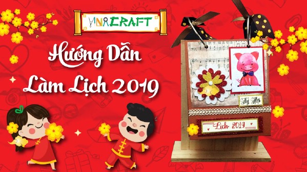 Hướng dẫn làm lịch handmade 